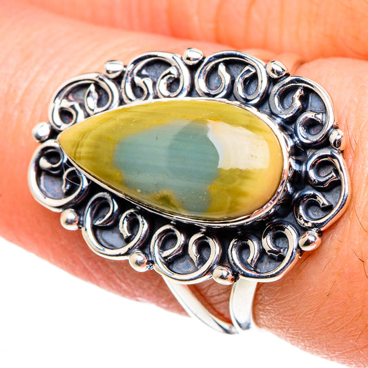 Willow Creek Jasper Rings handcrafted by Ana Silver Co - RING95552