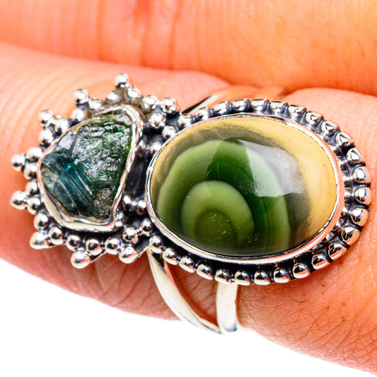 Willow Creek Jasper Rings handcrafted by Ana Silver Co - RING95560