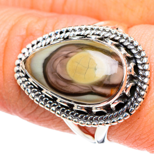 Willow Creek Jasper Rings handcrafted by Ana Silver Co - RING95575