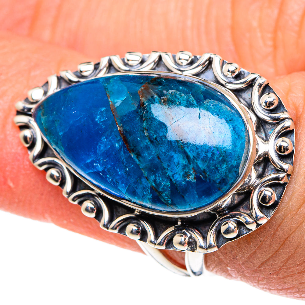 Apatite Rings handcrafted by Ana Silver Co - RING95579