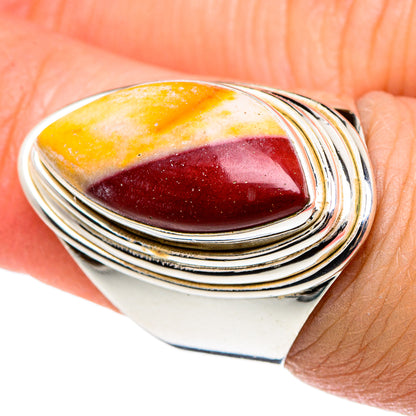 Mookaite Rings handcrafted by Ana Silver Co - RING95588