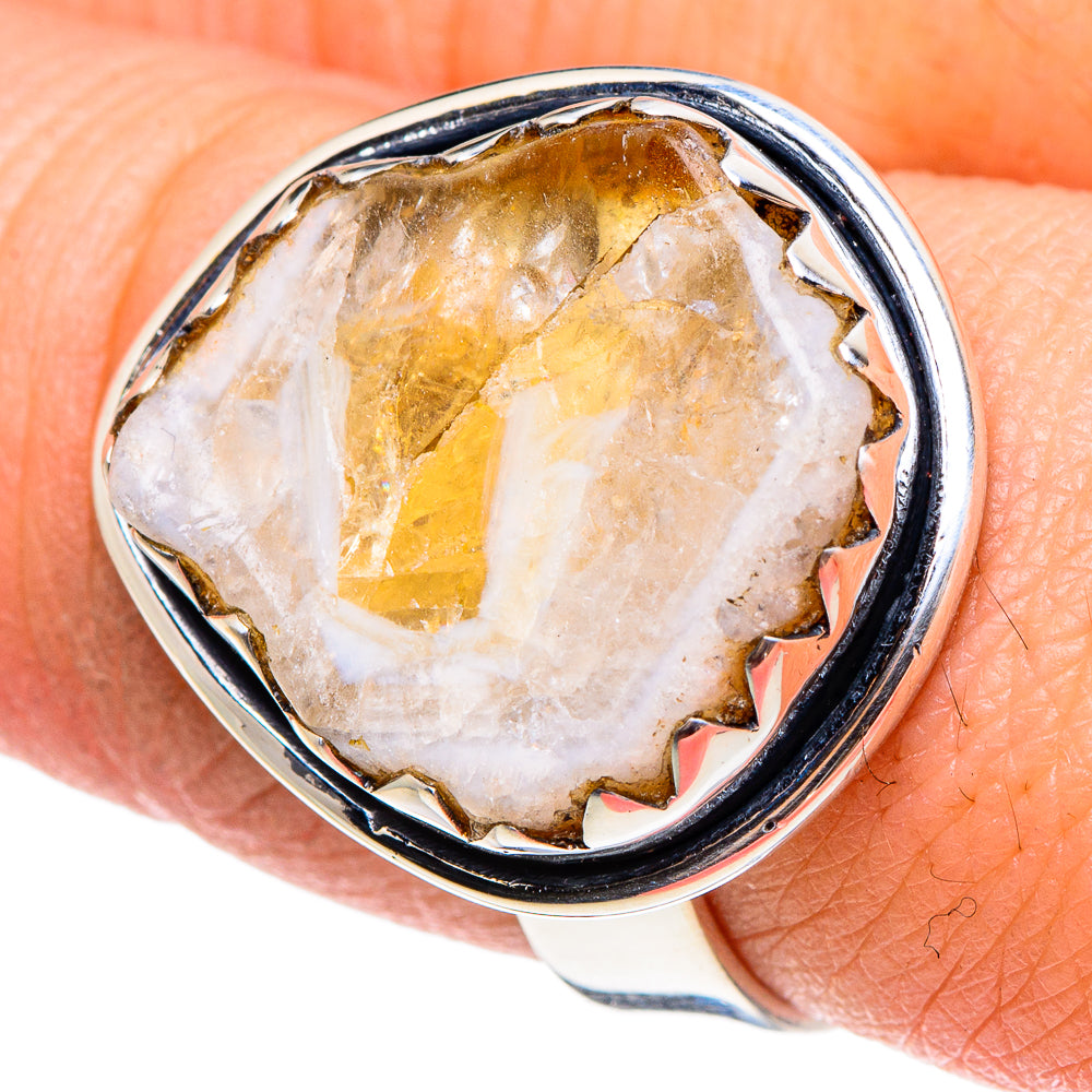 Citrine Rings handcrafted by Ana Silver Co - RING95589