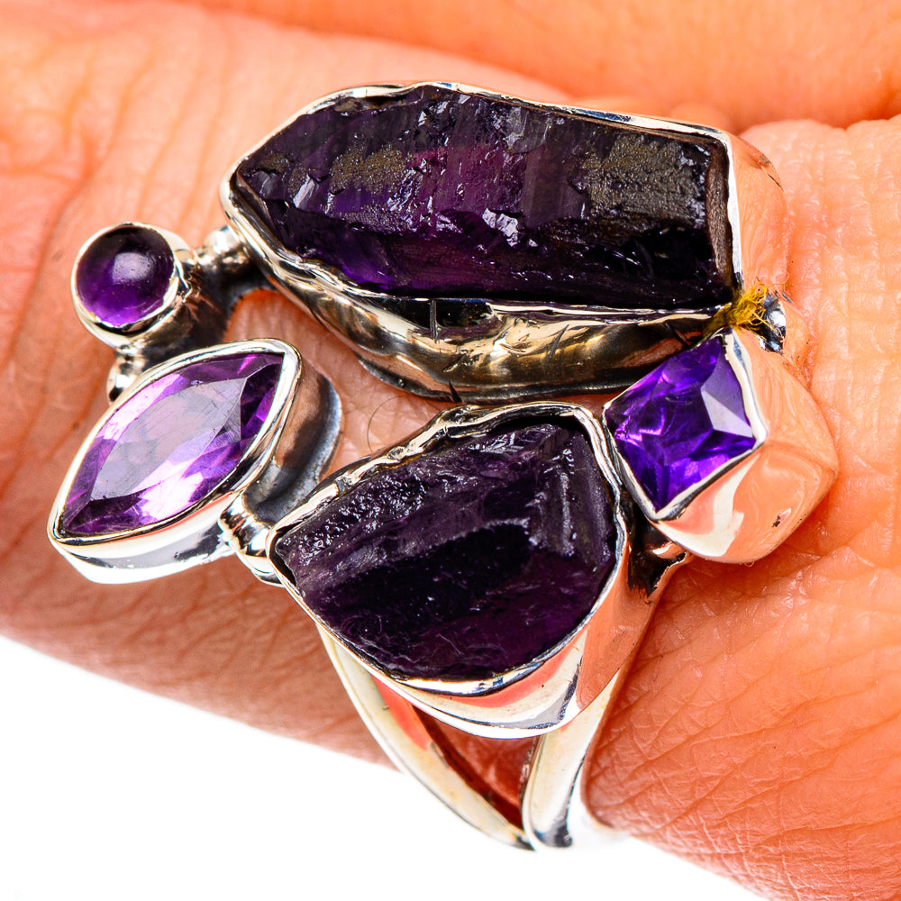 Amethyst Rings handcrafted by Ana Silver Co - RING95593