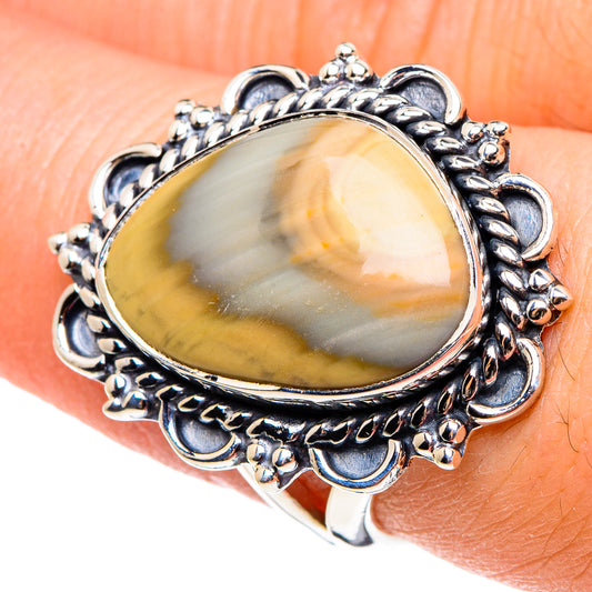 Willow Creek Jasper Rings handcrafted by Ana Silver Co - RING95638