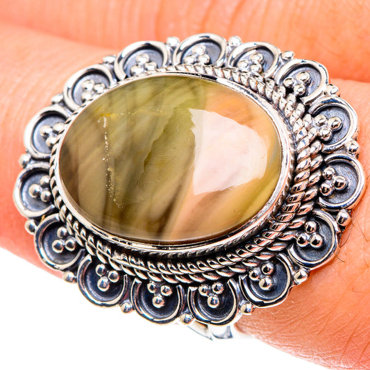 Willow Creek Jasper Rings handcrafted by Ana Silver Co - RING95640