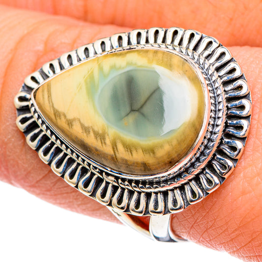Willow Creek Jasper Rings handcrafted by Ana Silver Co - RING95643