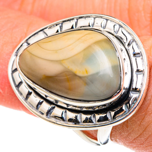 Willow Creek Jasper Rings handcrafted by Ana Silver Co - RING95659