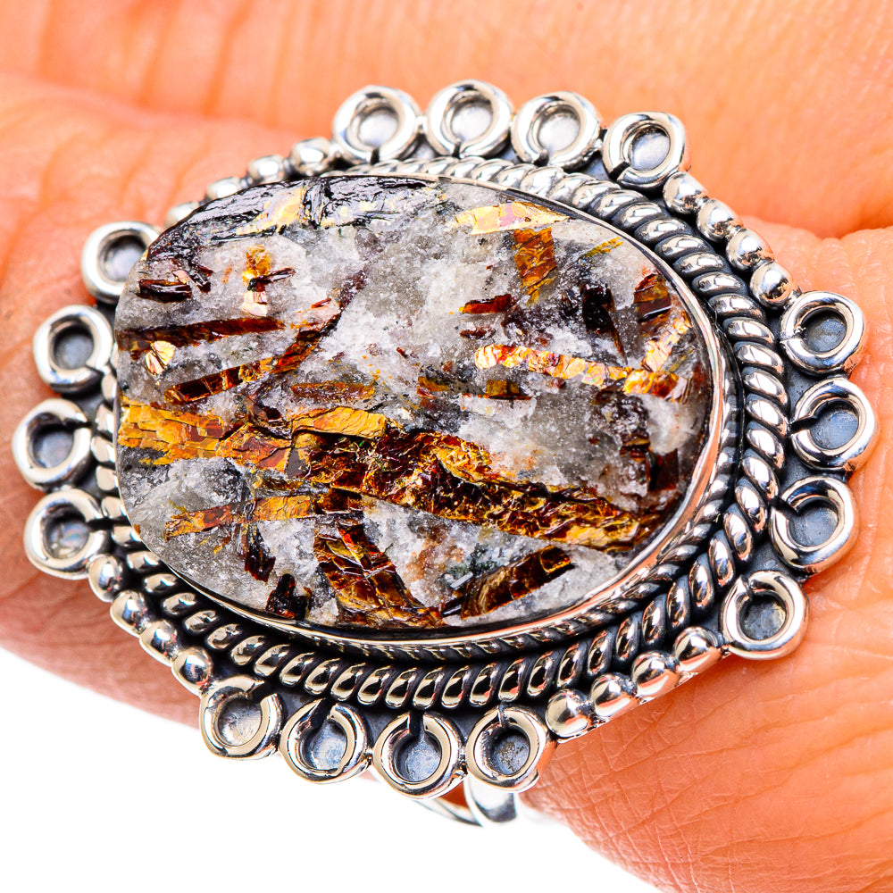 Astrophyllite Rings handcrafted by Ana Silver Co - RING95671
