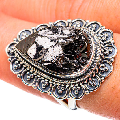 Shungite Rings handcrafted by Ana Silver Co - RING95682