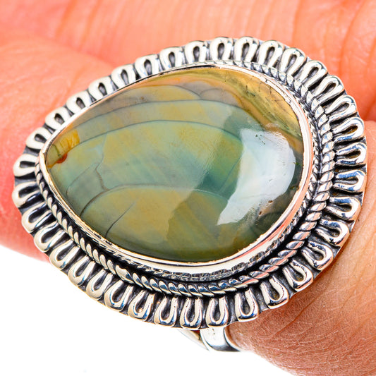 Willow Creek Jasper Rings handcrafted by Ana Silver Co - RING95698