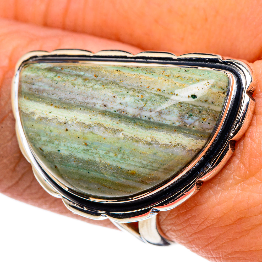 Ocean Jasper Rings handcrafted by Ana Silver Co - RING95700