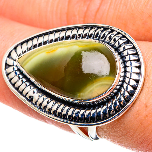Willow Creek Jasper Rings handcrafted by Ana Silver Co - RING95701