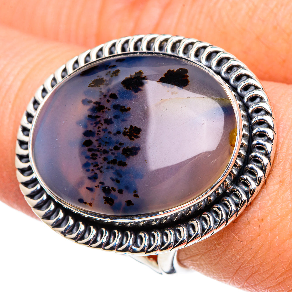 Montana Agate Rings handcrafted by Ana Silver Co - RING95727