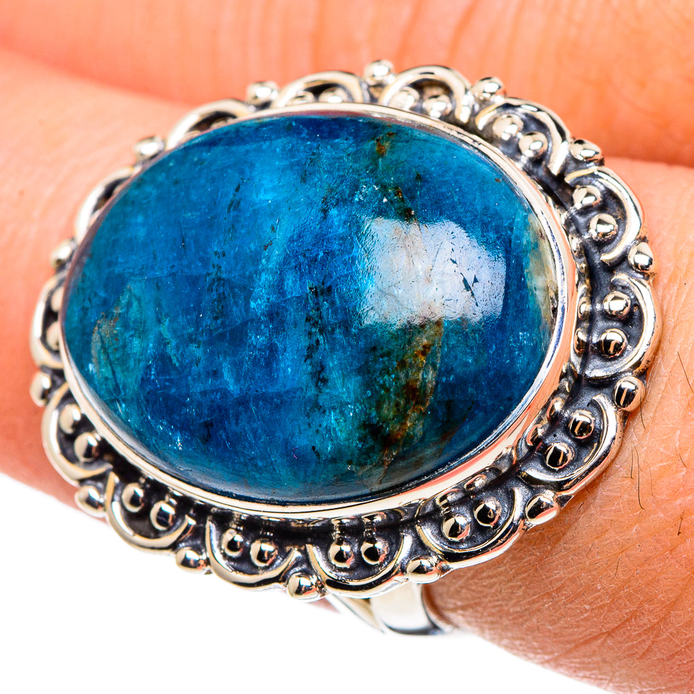 Apatite Rings handcrafted by Ana Silver Co - RING95742