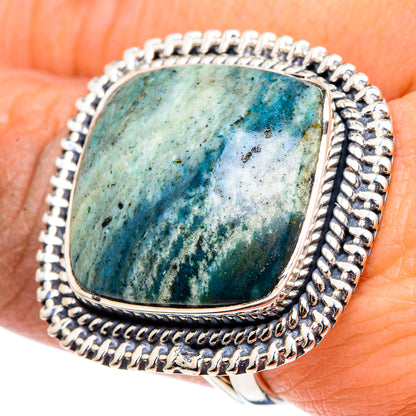 Ocean Jasper Rings handcrafted by Ana Silver Co - RING95750