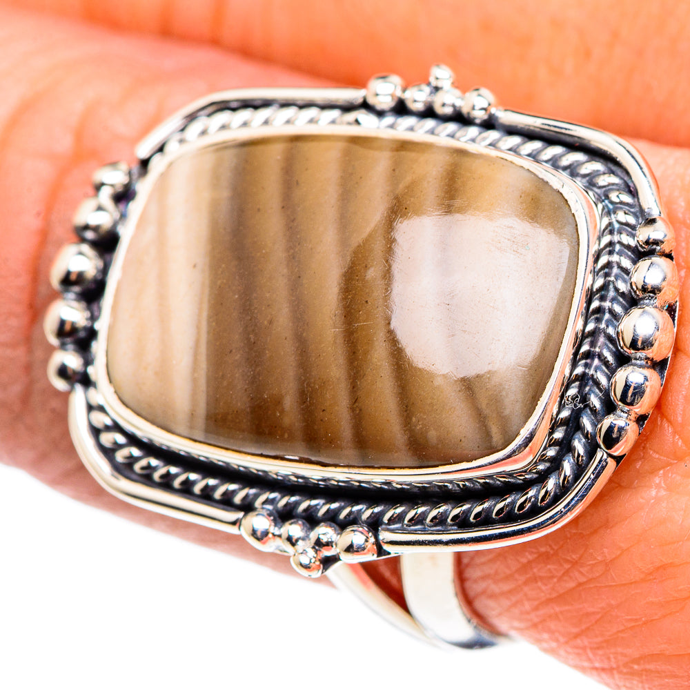 Imperial Jasper Rings handcrafted by Ana Silver Co - RING95761