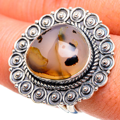 Montana Agate Rings handcrafted by Ana Silver Co - RING95762