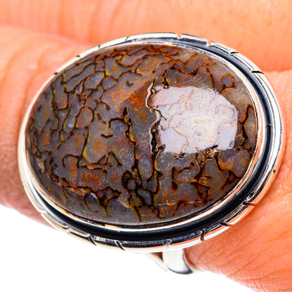 Dinosaur Bone Rings handcrafted by Ana Silver Co - RING95765
