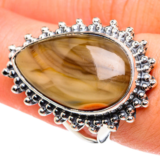 Willow Creek Jasper Rings handcrafted by Ana Silver Co - RING95768