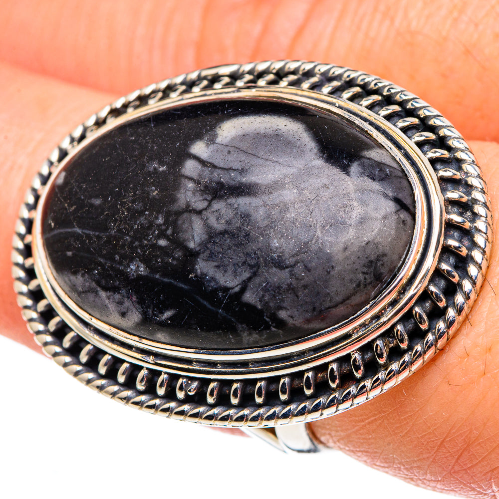 Picasso Jasper Rings handcrafted by Ana Silver Co - RING95778