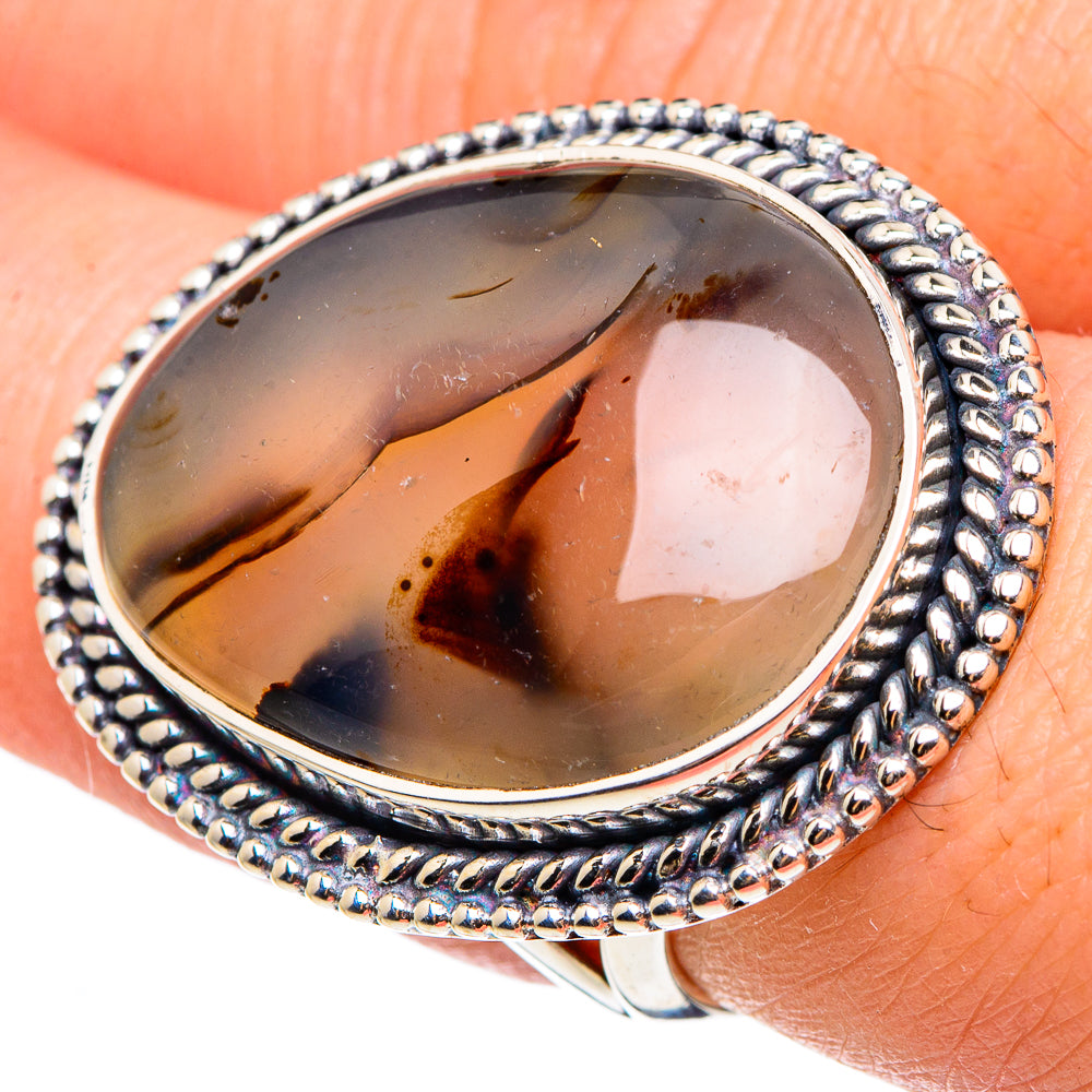 Montana Agate Rings handcrafted by Ana Silver Co - RING95782
