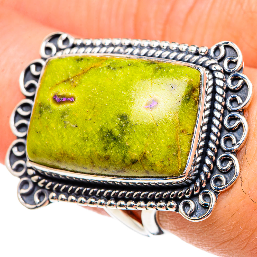 Atlantisite Rings handcrafted by Ana Silver Co - RING95789