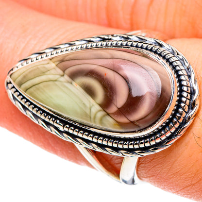 Willow Creek Jasper Rings handcrafted by Ana Silver Co - RING95805