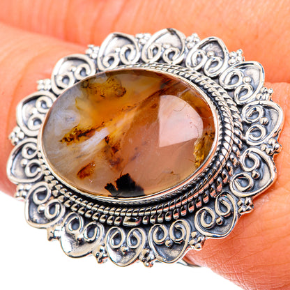 Montana Agate Rings handcrafted by Ana Silver Co - RING95808