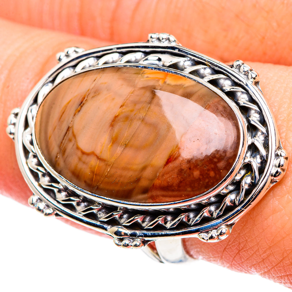 Imperial Jasper Rings handcrafted by Ana Silver Co - RING95812