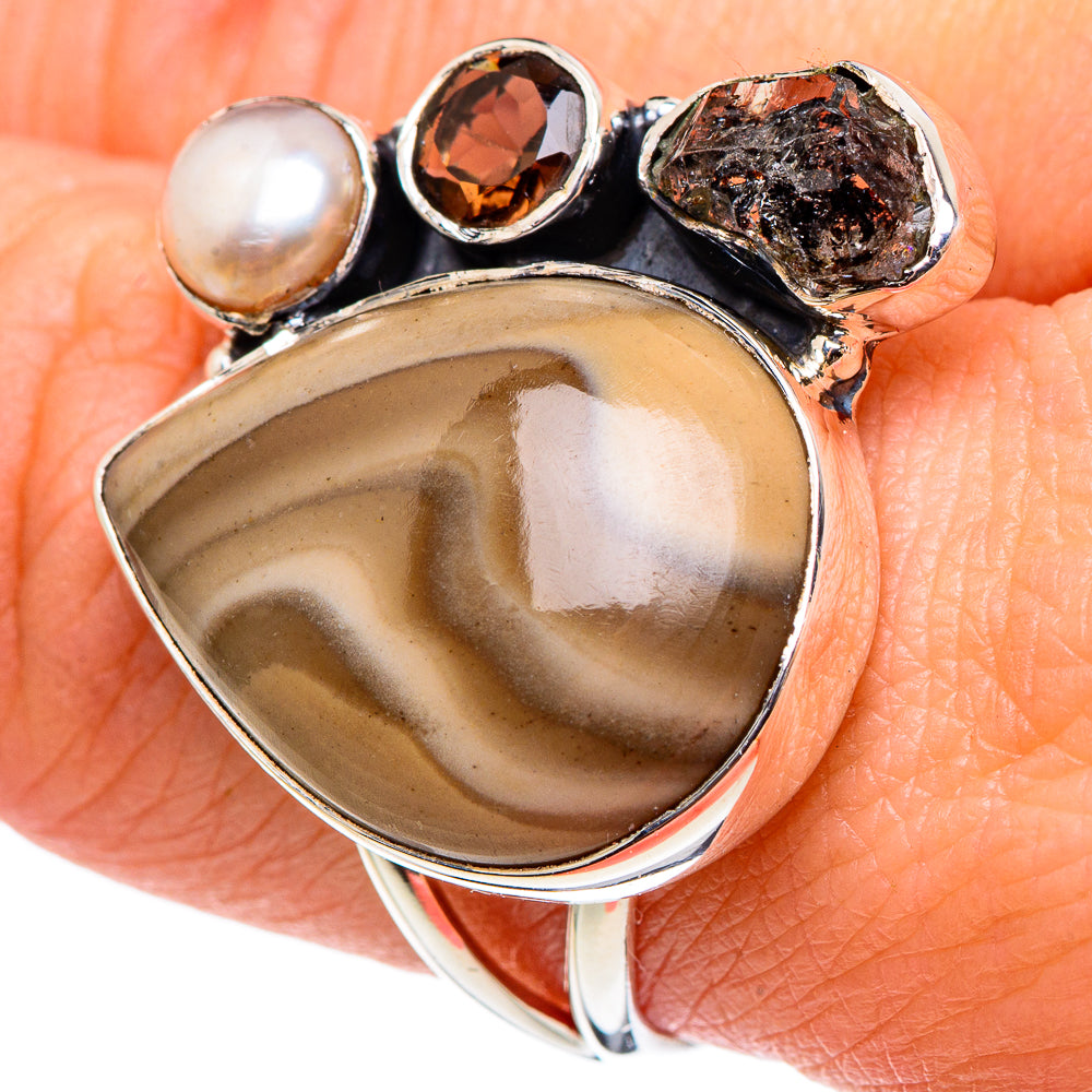 Willow Creek Jasper Rings handcrafted by Ana Silver Co - RING95816