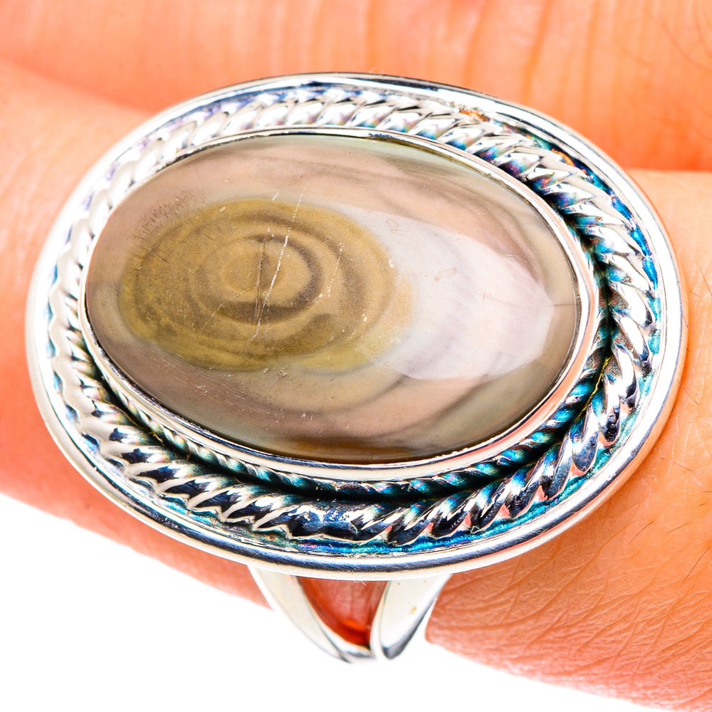 Willow Creek Jasper Rings handcrafted by Ana Silver Co - RING95834