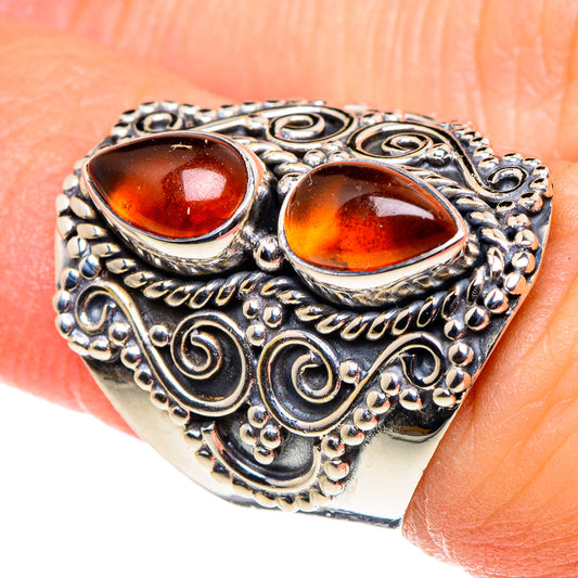 Carnelian Rings handcrafted by Ana Silver Co - RING95835