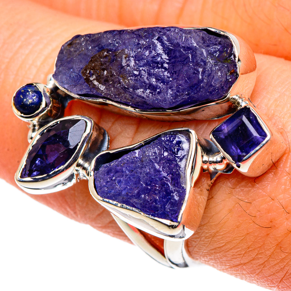 Tanzanite Rings handcrafted by Ana Silver Co - RING95840