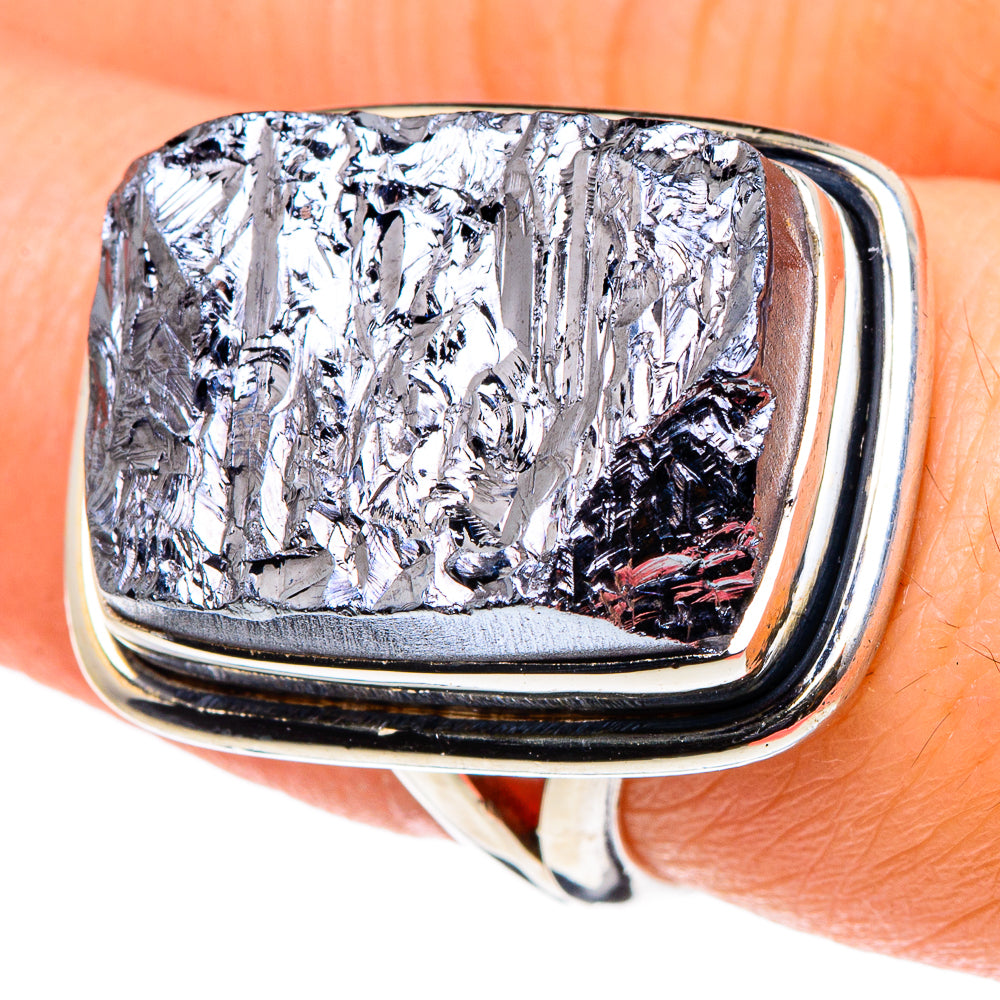 Shungite Rings handcrafted by Ana Silver Co - RING95849