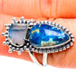 Azurite, Aquamarine Rings handcrafted by Ana Silver Co - RING95857