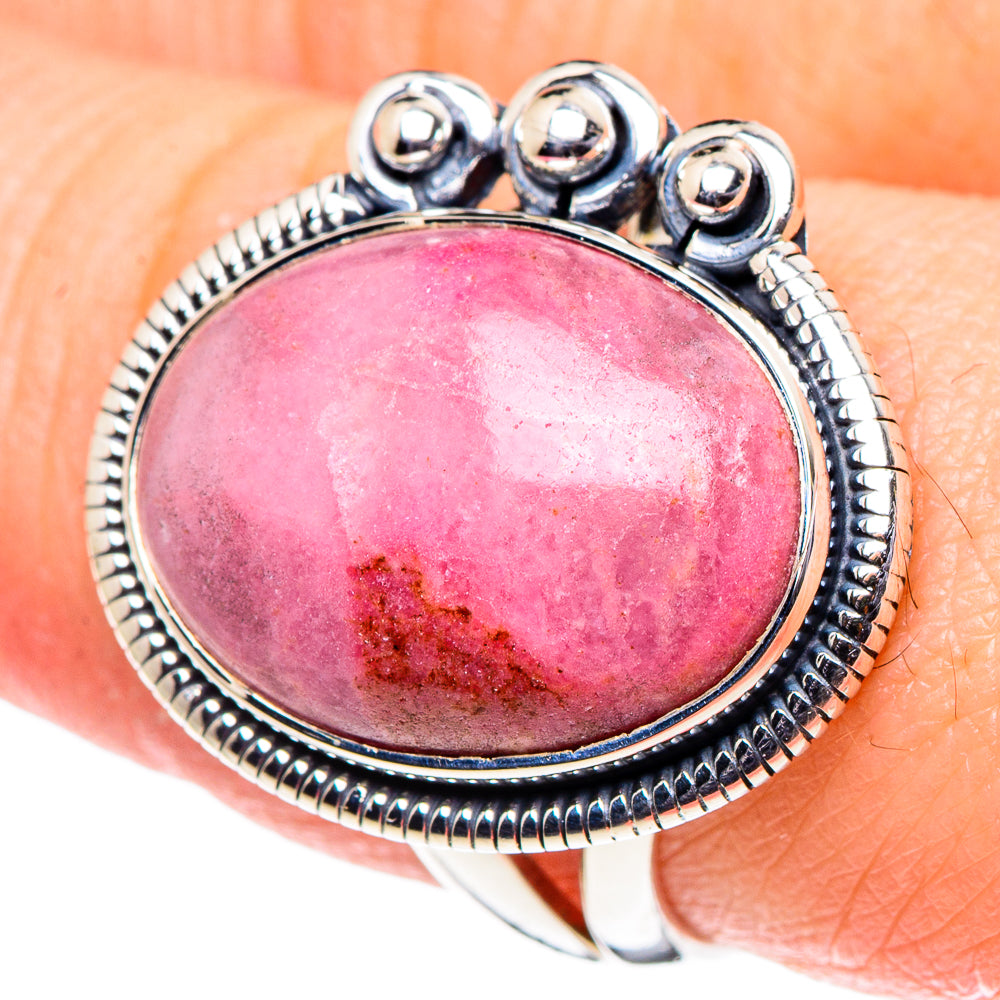 Thulite Rings handcrafted by Ana Silver Co - RING95864