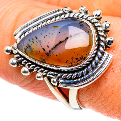 Montana Agate Rings handcrafted by Ana Silver Co - RING95873