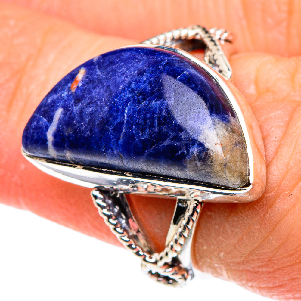 Sodalite Rings handcrafted by Ana Silver Co - RING95879