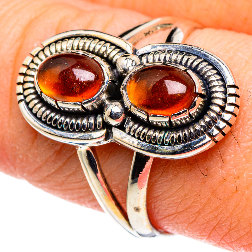 Carnelian Rings handcrafted by Ana Silver Co - RING95884