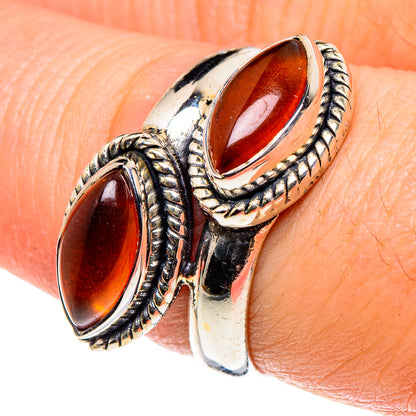 Carnelian Rings handcrafted by Ana Silver Co - RING95904
