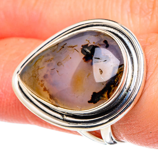 Montana Agate Rings handcrafted by Ana Silver Co - RING95905