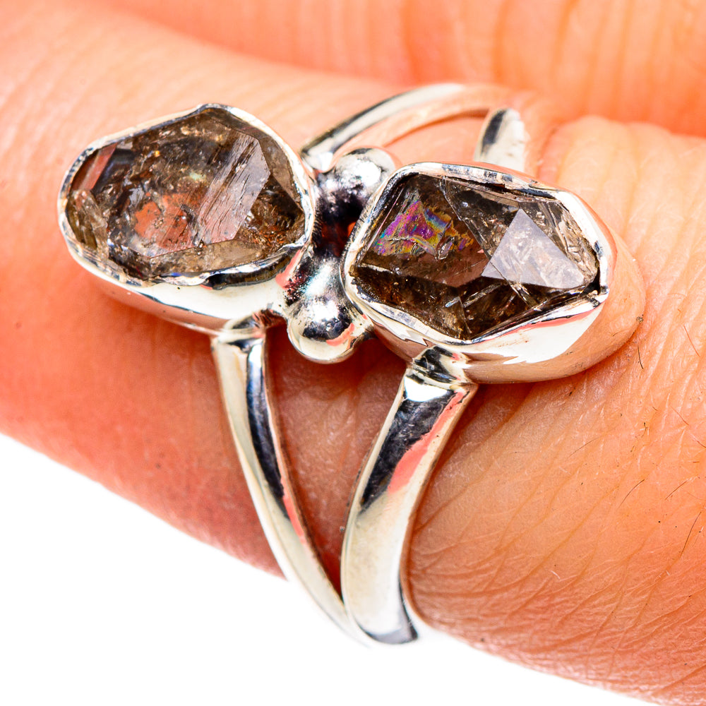 Herkimer Diamond Rings handcrafted by Ana Silver Co - RING95906