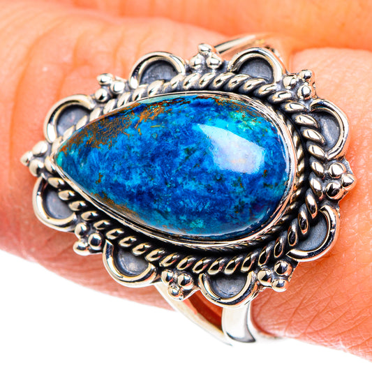 Shattuckite Rings handcrafted by Ana Silver Co - RING95912