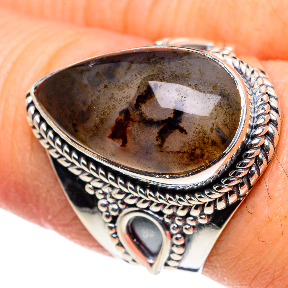 Montana Agate Rings handcrafted by Ana Silver Co - RING95918