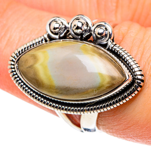 Willow Creek Jasper Rings handcrafted by Ana Silver Co - RING95919