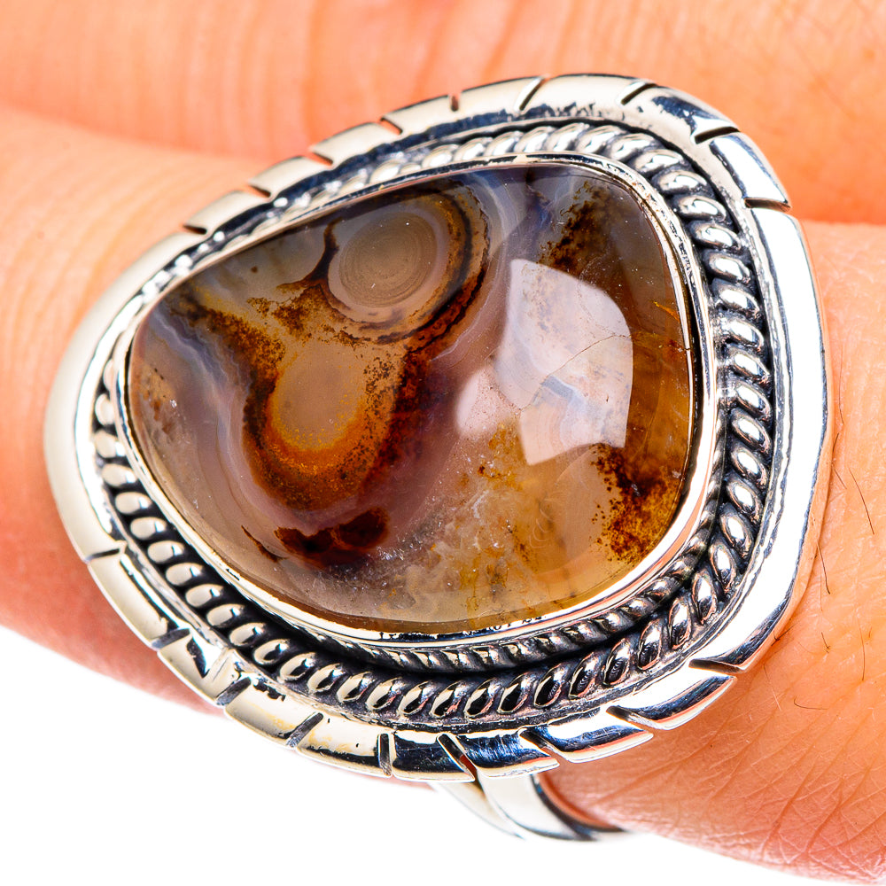 Montana Agate Rings handcrafted by Ana Silver Co - RING95964