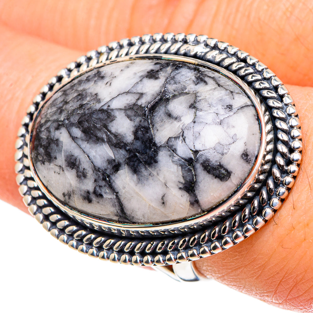 Pinolith Jasper Rings handcrafted by Ana Silver Co - RING95979
