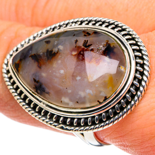 Montana Agate Rings handcrafted by Ana Silver Co - RING95980