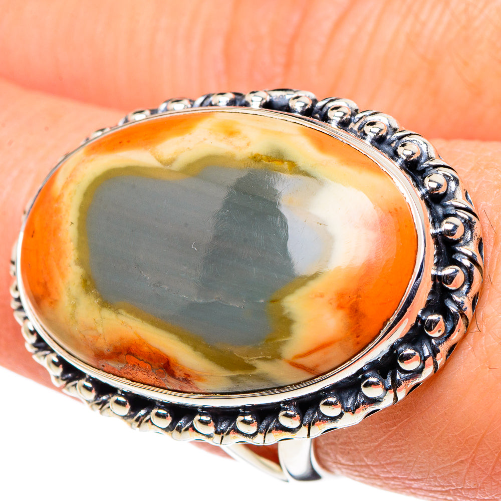 Imperial Jasper Rings handcrafted by Ana Silver Co - RING95986