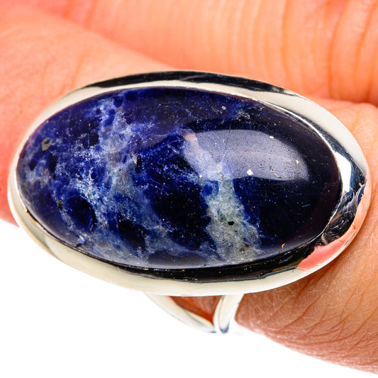Sodalite Rings handcrafted by Ana Silver Co - RING95992